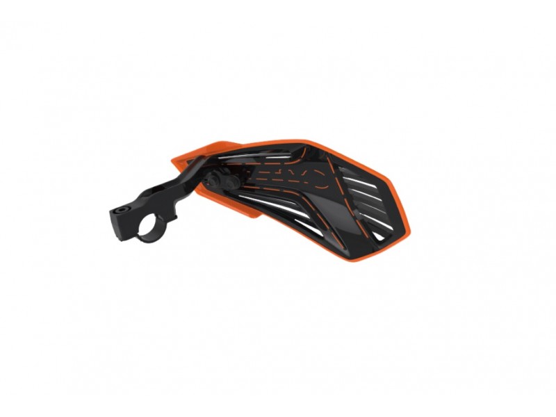 Handguard POLISPORT MX AIR 8308400001 with universal handlebar mounting kit Black / White