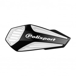 Handguard POLISPORT MX AIR 8308400001 with universal handlebar mounting kit Black / White Handguard POLISPORT MX AIR 8308400001 with universal handlebar mounting kit Black / White