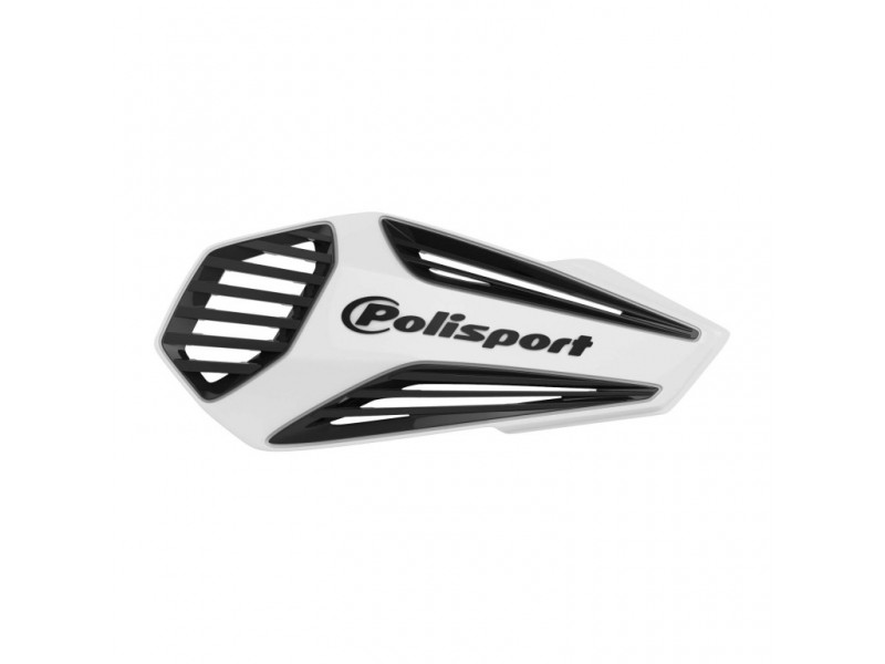 Handguard POLISPORT MX AIR 8308400002 with universal handlebar mounting kit White / Black Handguard POLISPORT MX AIR 8308400002 with universal handlebar mounting kit White / Black