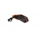 Handguard POLISPORT MX AIR 8308400005 with universal handlebar mounting kit Black / ORK-16