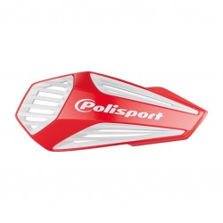 Handguard POLISPORT MX AIR 8308400010 with universal handlebar mounting kit Red CR04 / White Handguard POLISPORT MX AIR 8308400010 with universal handlebar mounting kit Red CR04 / White