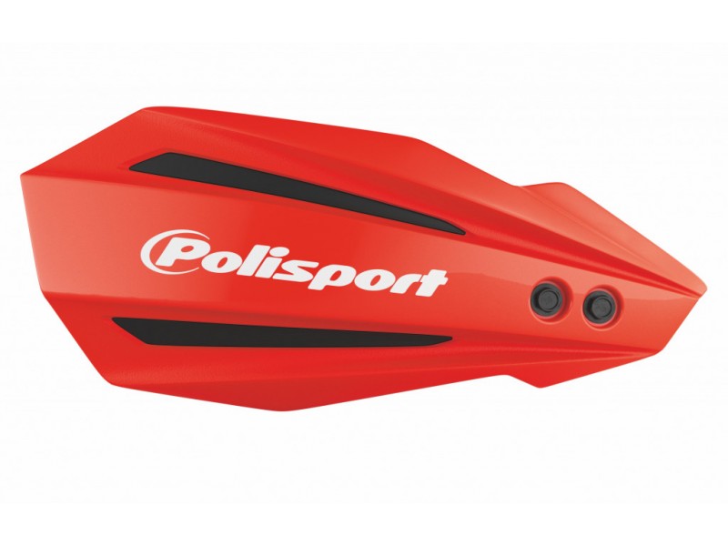 Handguard POLISPORT MX BULLIT 8308500003 with mounting system Red CR04