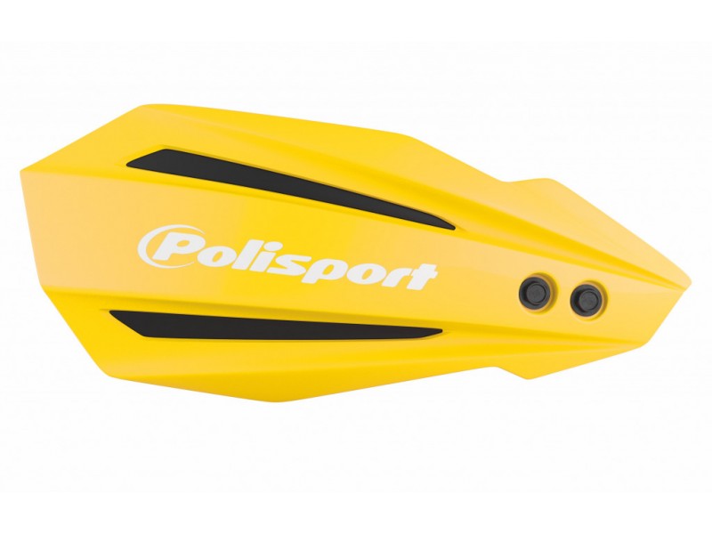 Handguard POLISPORT MX BULLIT 8308500016 with mounting system Yellow RM01