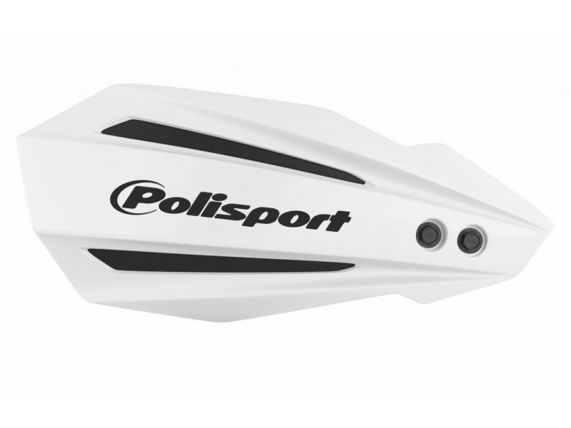 Handguard POLISPORT MX BULLIT 8308500035 with mounting system White