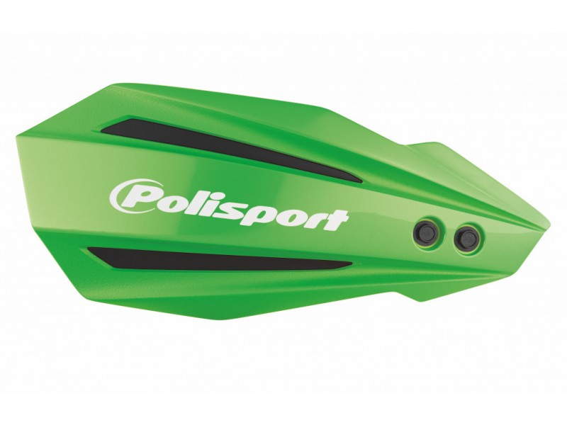 Handguard POLISPORT MX BULLIT 8308500036 with mounting system Green 05