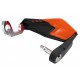 Handguard POLISPORT S-DUAL 8308900005 with mounting system rosu/negru