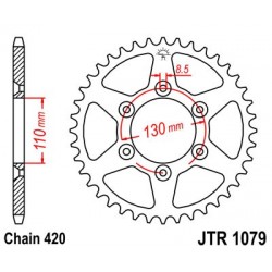 Foaie spate JT JTR 1079-53 53T, 420 Foaie spate JT JTR 1079-53 53T, 420