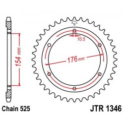 Foaie spate JT JTR 1346-44 44T, 525 Foaie spate JT JTR 1346-44 44T, 525