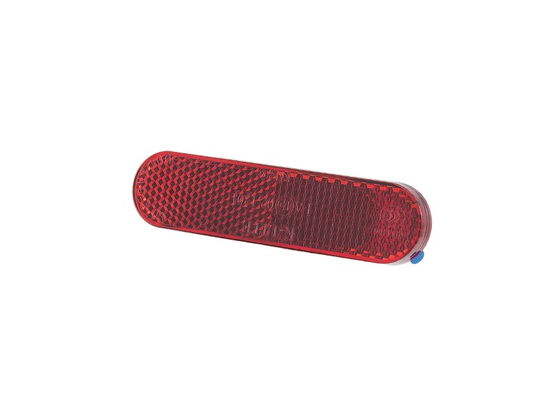 Rounded reflector RMS 246473031 92x25mm Rosu Rounded reflector RMS 246473031 92x25mm Rosu