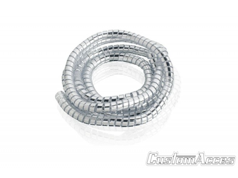 Protectie cablu spiralat CUSTOMACCES FC0002J cromat 10mm x 1,5m