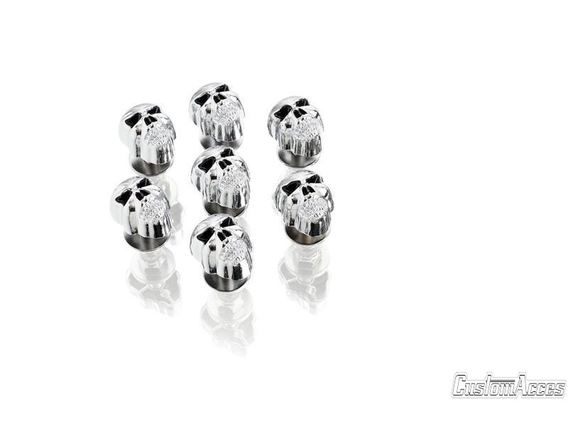 Normal calavera screw CUSTOMACCES TC0003J cromat M6 (10pcs) Normal calavera screw CUSTOMACCES TC0003J cromat M6 (10pcs)