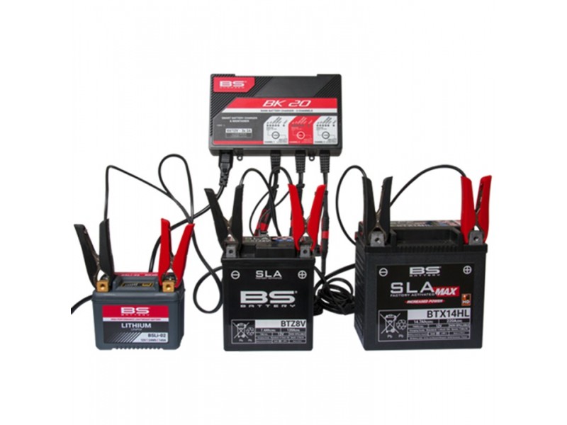 3 channels bank BS-BATTERY BK20 (suitable also for Lithium) 12V 2A 3 channels bank BS-BATTERY BK20 (suitable also for Lithium) 12V 2A
