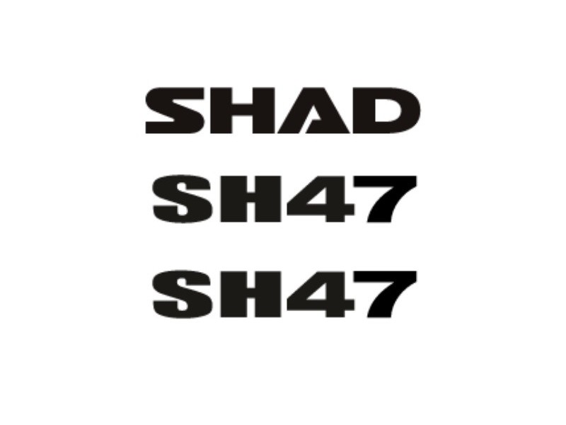 Stickers set SHAD SH47 D1B47ETR Stickers set SHAD SH47 D1B47ETR