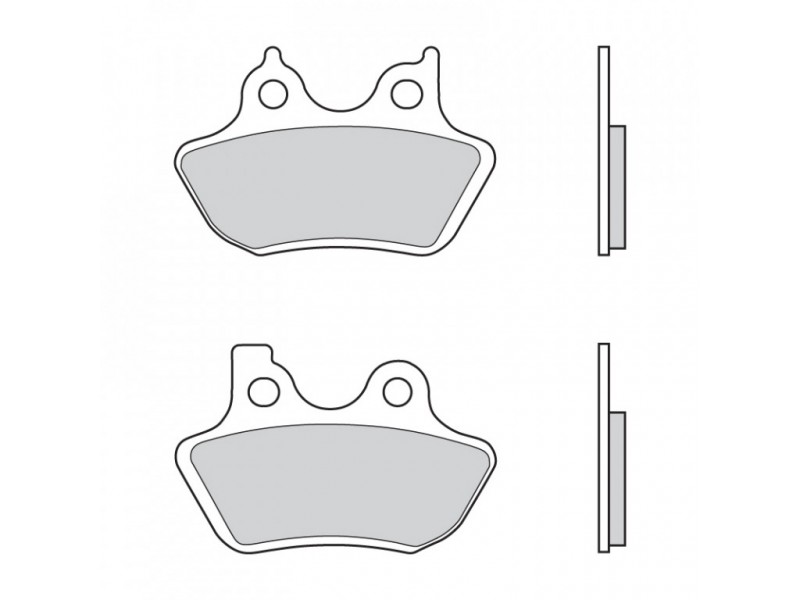 Placute de frana BREMBO 07HD16SP Placute de frana BREMBO 07HD16SP