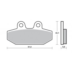 Placute de frana BREMBO 07HD23SP Placute de frana BREMBO 07HD23SP