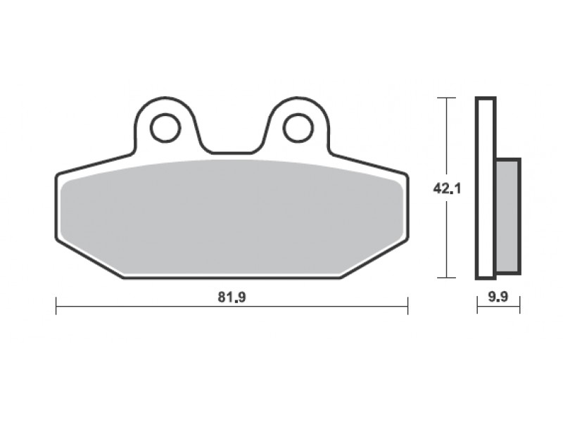 Placute de frana BREMBO 07HD23SP Placute de frana BREMBO 07HD23SP