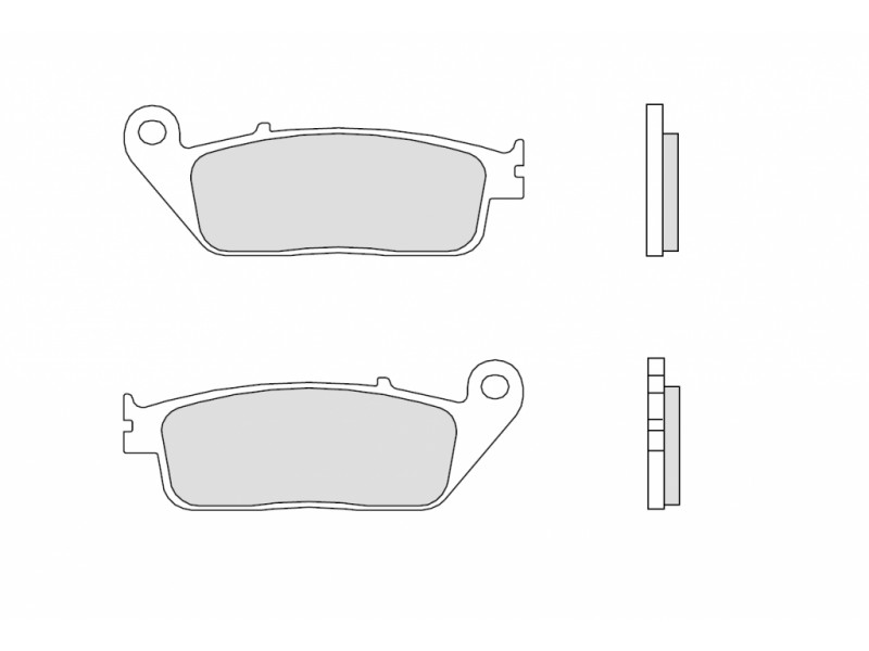 Placute de frana BREMBO 07HO30SR