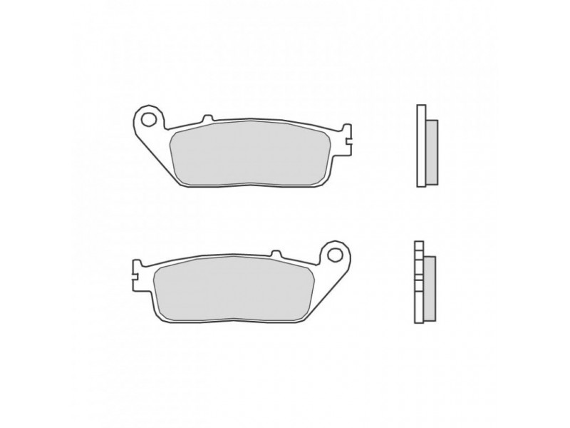 Placute de frana BREMBO 07HO41SR