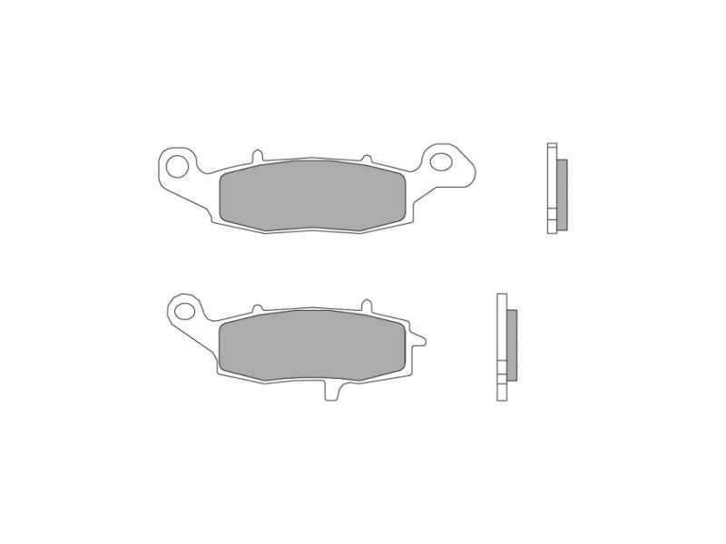 Placute de frana BREMBO 07KA19SR