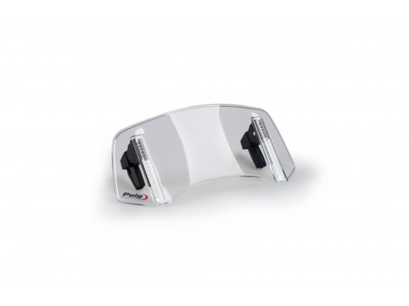 Multiadjustable visor PUIG 2.0 20764H clip-on smoke