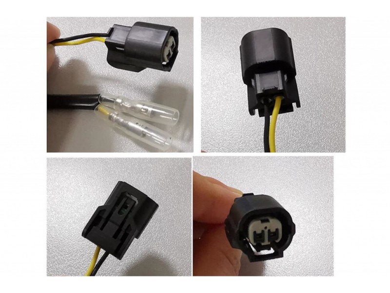Connector leads PUIG MODELS KAWASAKI 3703N Negru Connector leads PUIG MODELS KAWASAKI 3703N Negru