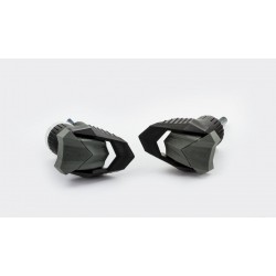 Frame sliders PUIG R19 20388N black with grey rubber Frame sliders PUIG R19 20388N black with grey rubber