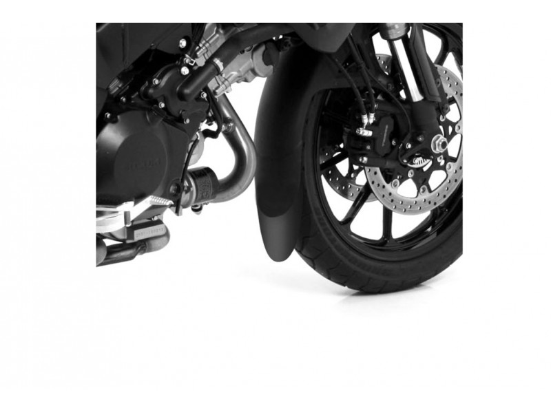 Front fender extension PUIG 3663N Negru