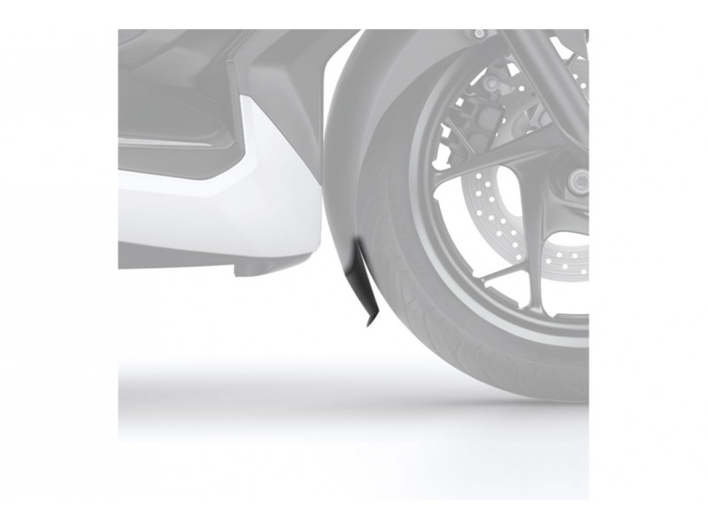 Front fender extension PUIG 3664N Negru