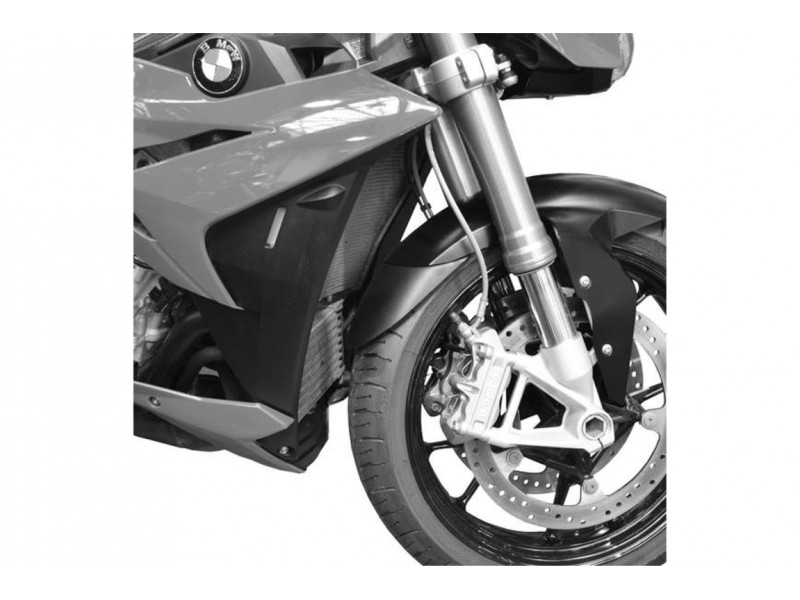 Front fender extension PUIG 3896N Negru