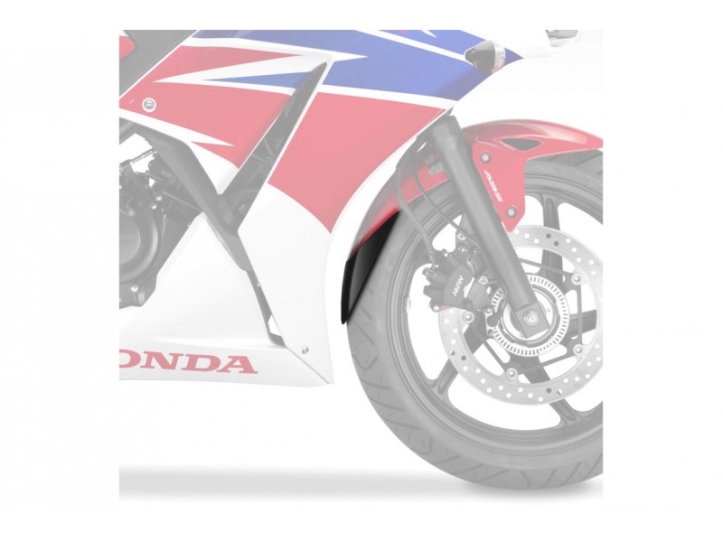 Front fender extension PUIG 3901N Negru