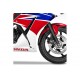 Front fender extension PUIG 3901N Negru
