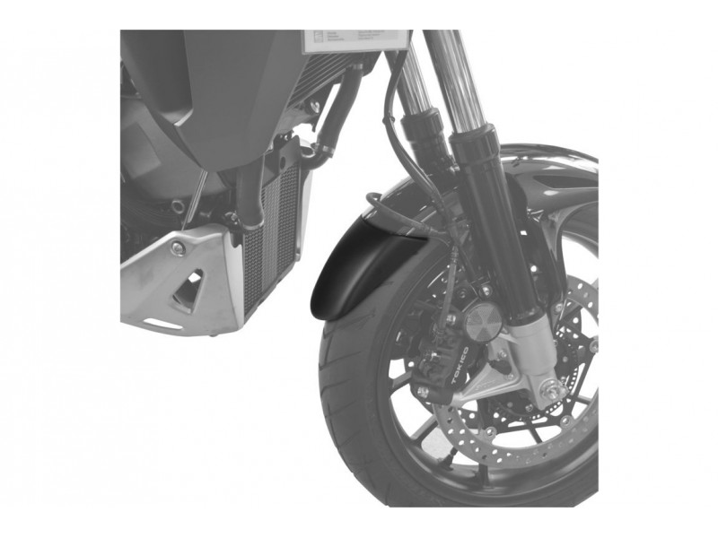 Front fender extension PUIG 9918N Negru