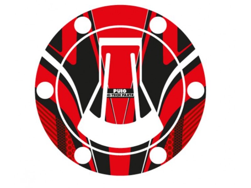 Fuel cap cover PUIG RADIKAL 20614R Rosu Fuel cap cover PUIG RADIKAL 20614R Rosu