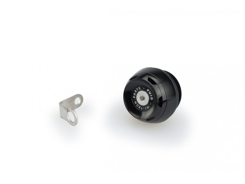 Plug oil cap PUIG TRACK 20344N Negru