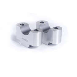 Risers PUIG 3672P argintiu height 30mm, d 22mm Risers PUIG 3672P argintiu height 30mm, d 22mm