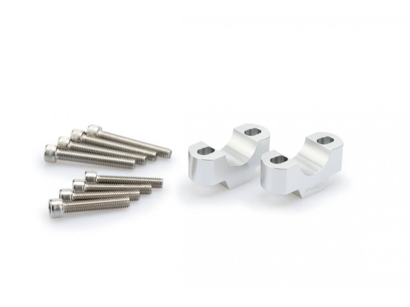 Risers PUIG 3740P argintiu height 20mm, d 29mm