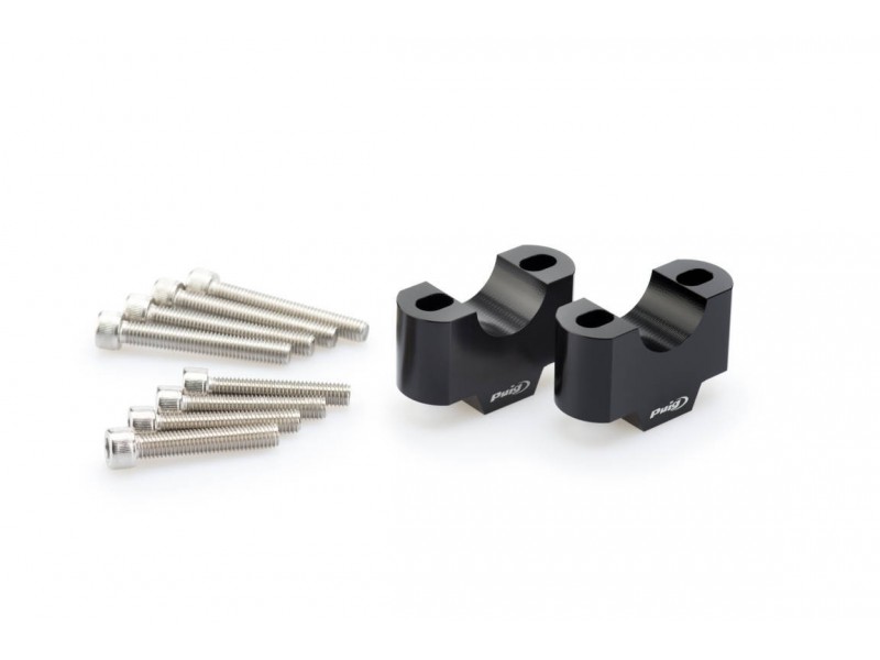 Risers PUIG 3741N Negru height 30mm, d 29mm