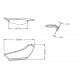 Side spoilers PUIG DOWNFORCE 3835N Negru
