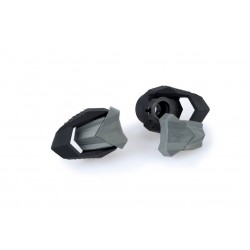 Spare nylon puck with rubber end PUIG R19 3151N for screw M10 black with grey rubber Spare nylon puck with rubber end PUIG R19 3151N for screw M10 black with grey rubber