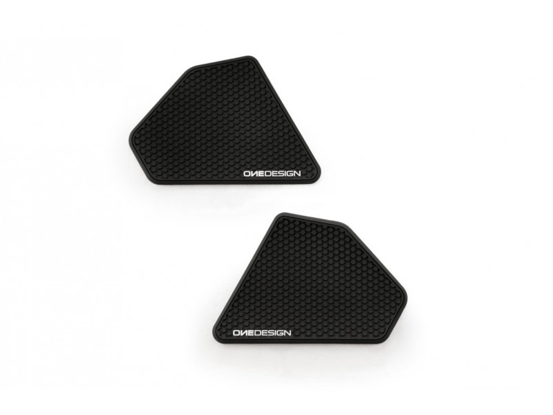 Tank side protectors PUIG ANTI-SLIP 20171N Negru