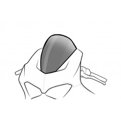 Windscreen PUIG STANDARD 0529H smoke Windscreen PUIG STANDARD 0529H smoke