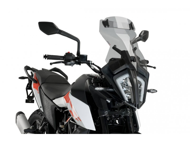 Windscreen PUIG TOURING WITH VISOR 20415H smoke