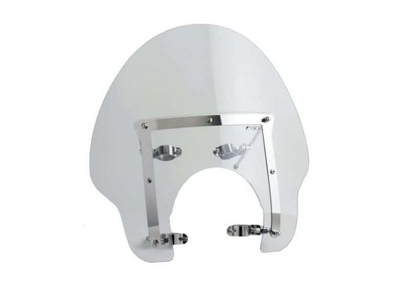Windshield PUIG AMERICA II 6376W transparent with kit especial