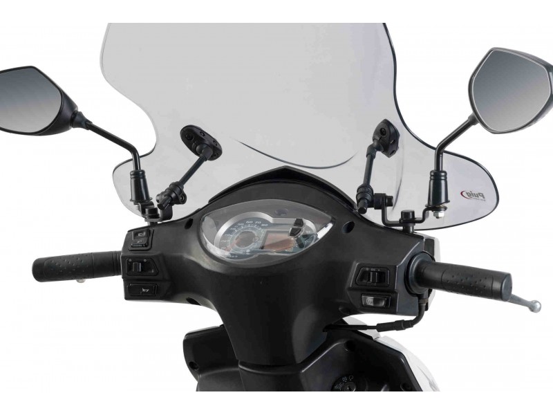 Windshield PUIG CITY TOURING 7677H smoke Windshield PUIG CITY TOURING 7677H smoke