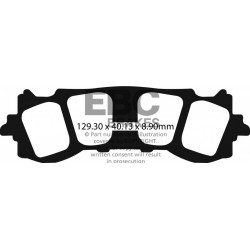 Placute de frana EBC FA717 Placute de frana EBC FA717
