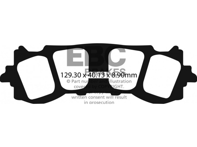 Placute de frana EBC FA717