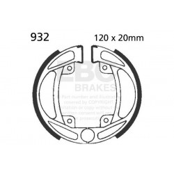 Brake shoe set EBC 932 Brake shoe set EBC 932