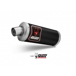 Evacuare MIVV DAKAR H.079.LEKB Black Stainless Steel Evacuare MIVV DAKAR H.079.LEKB Black Stainless Steel