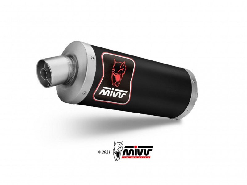 Evacuare MIVV DAKAR H.079.LEKB Black Stainless Steel Evacuare MIVV DAKAR H.079.LEKB Black Stainless Steel