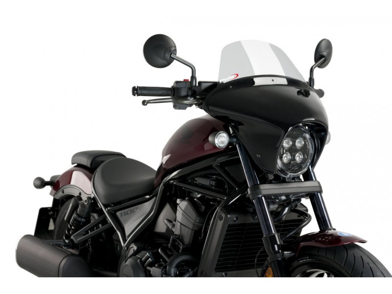 Windscreen PUIG BATWING SML TOURING 21068H smoke
